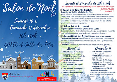 10ème Salon de Noël à Marolles-en-Hurepoix